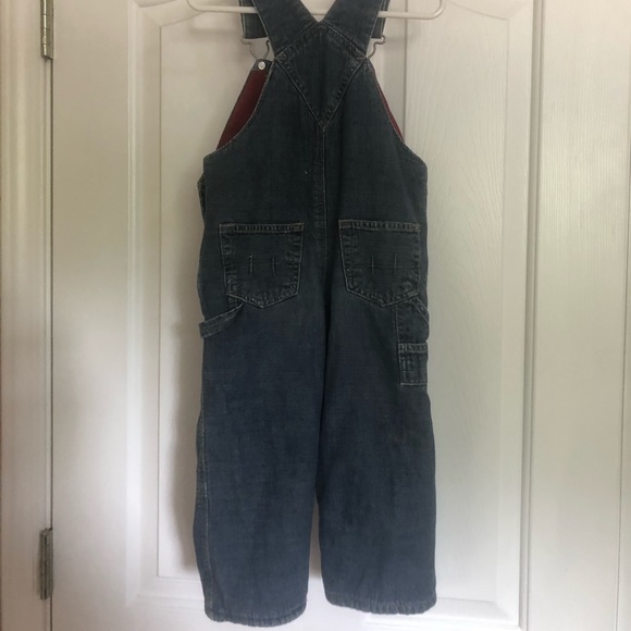 Lined Overalls, Adjustable Straps - Picture 4 of 8